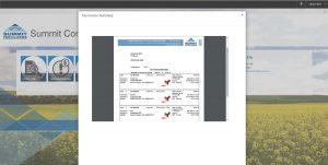 Generate statements using SharePoint portals