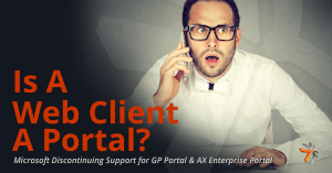 Is a web client a portal