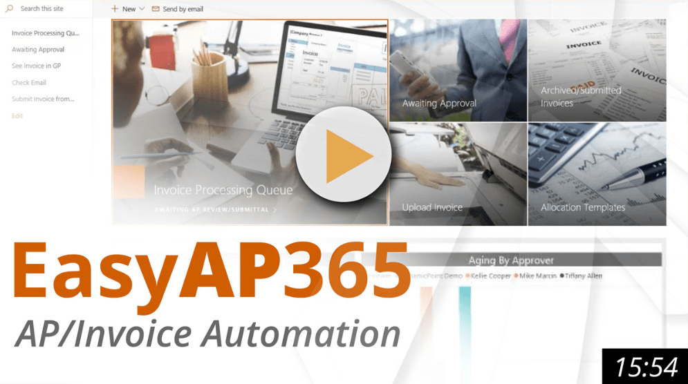 AP Invoice Automation for Office 365