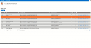 Configuration of portal services for ERP integration