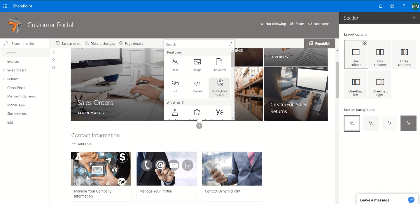 Configure SharePoint For Customers, Vendor, or Employee Portal