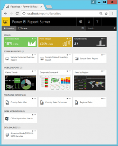 Overview of the Power BI Report Server