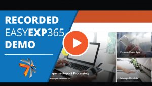 A short demonstration of EasyEXP365, Office 365 employee expense management