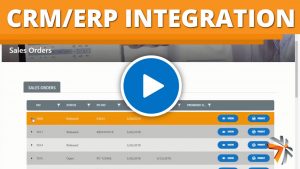Details of integration of the portal to ERP and CRM systems