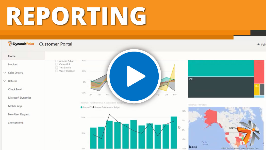 Feature overview of the portals integration with ERP reports