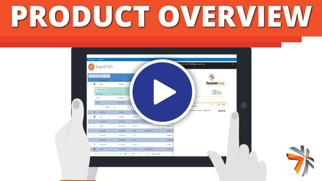 Product overview of EasyAP365, Office 365 invoice automation