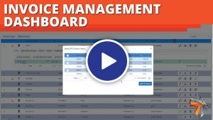 Feature highlights of EasyAP365 main dashboard for processing AP invoices