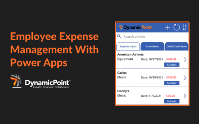 Power Apps for Employee Expense Management
