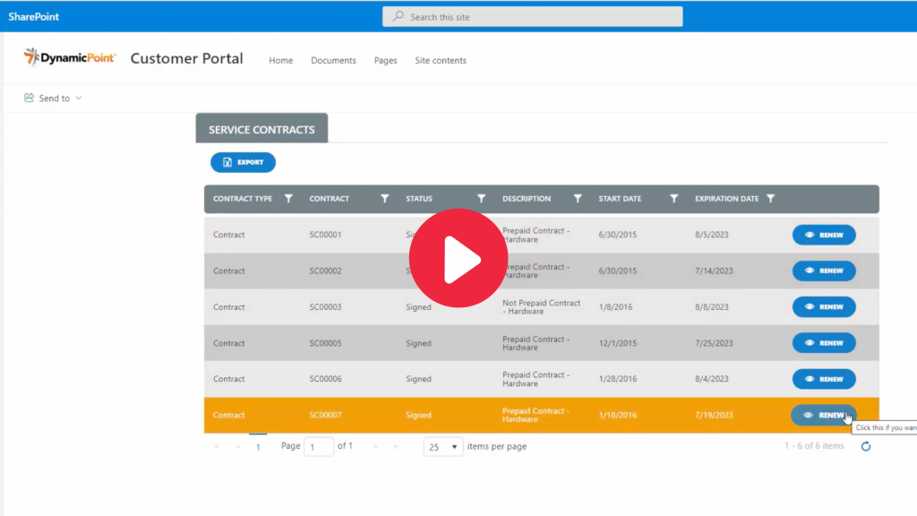 Watch overview of Customer Portal