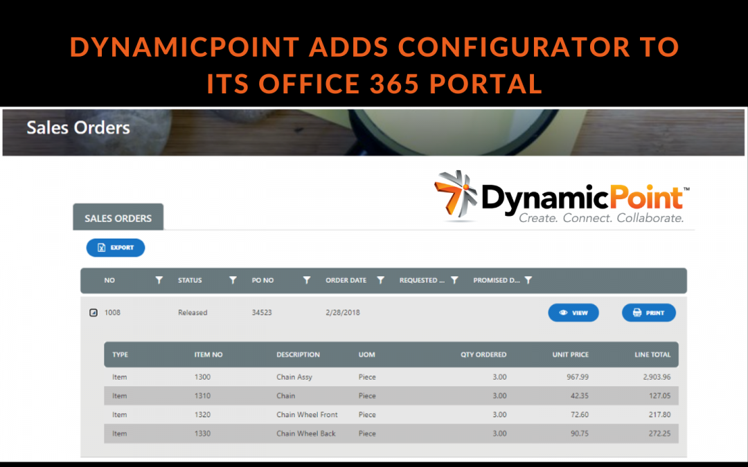 DynamicPoint adds configurator to its Office 365 portal