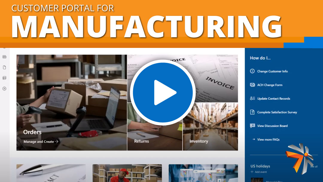 SharePoint customer and vendor portals for Key2Act