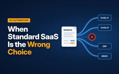 When Standard SaaS Is the Wrong Choice for Accounts Payable Automation